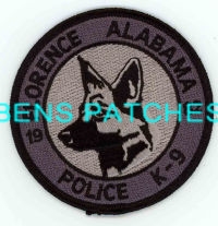 ALABAMA,FLORENCE POLICE K-9 SUBDUED 1